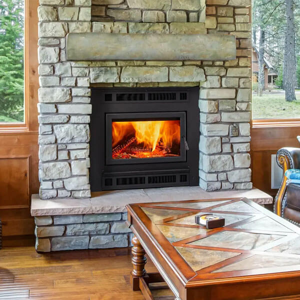 Pioneer III Wood Fireplace